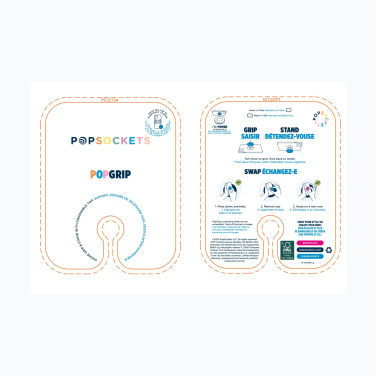 Logo trade promotional giveaways image of: PopSockets® 2.0 telephone holder