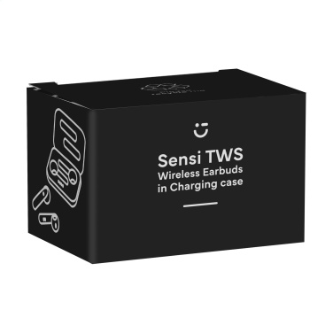 Logo trade promotional item photo of: Sensi TWS Wireless Earbuds in Charging Case