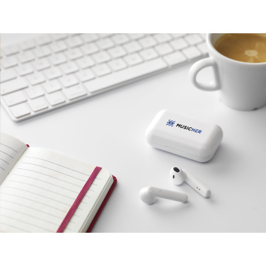 Logotrade promotional gifts photo of: Sensi TWS Wireless Earbuds in Charging Case