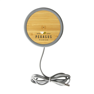 Logo trade promotional item photo of: Lidos Stone ECO 10W Wireless Charger