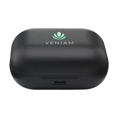 Logo trade promotional merchandise picture of: Aron TWS Wireless Earbuds in Charging Case