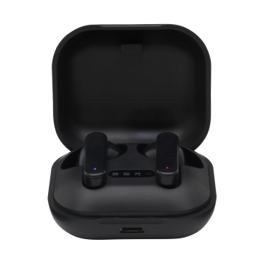 Logo trade promotional products image of: Aron TWS Wireless Earbuds in Charging Case