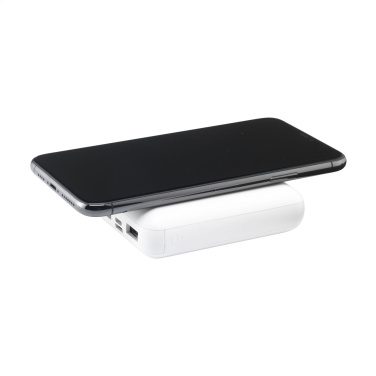 Logotrade promotional merchandise picture of: PocketPower 10000 Wireless Powerbank wireless charger