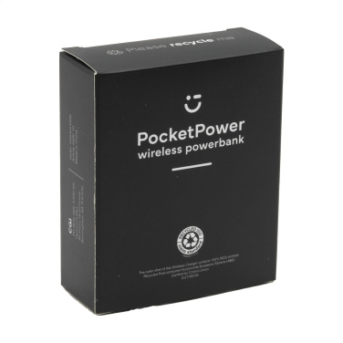 Logotrade promotional gift image of: PocketPower 10000 Wireless Powerbank wireless charger