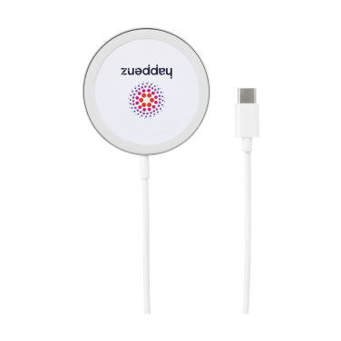 Logotrade promotional gift image of: Force MagSafe 10W Recycled Wireless Charger