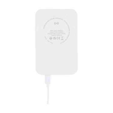 Logotrade promotional merchandise photo of: Force Magnetic RCS Recycled Wireless Powerbank 5000