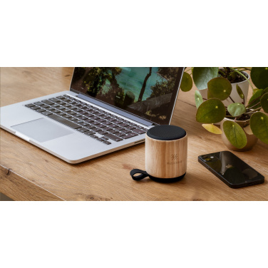 Logotrade promotional gift picture of: Timor Bamboo Wireless Speaker