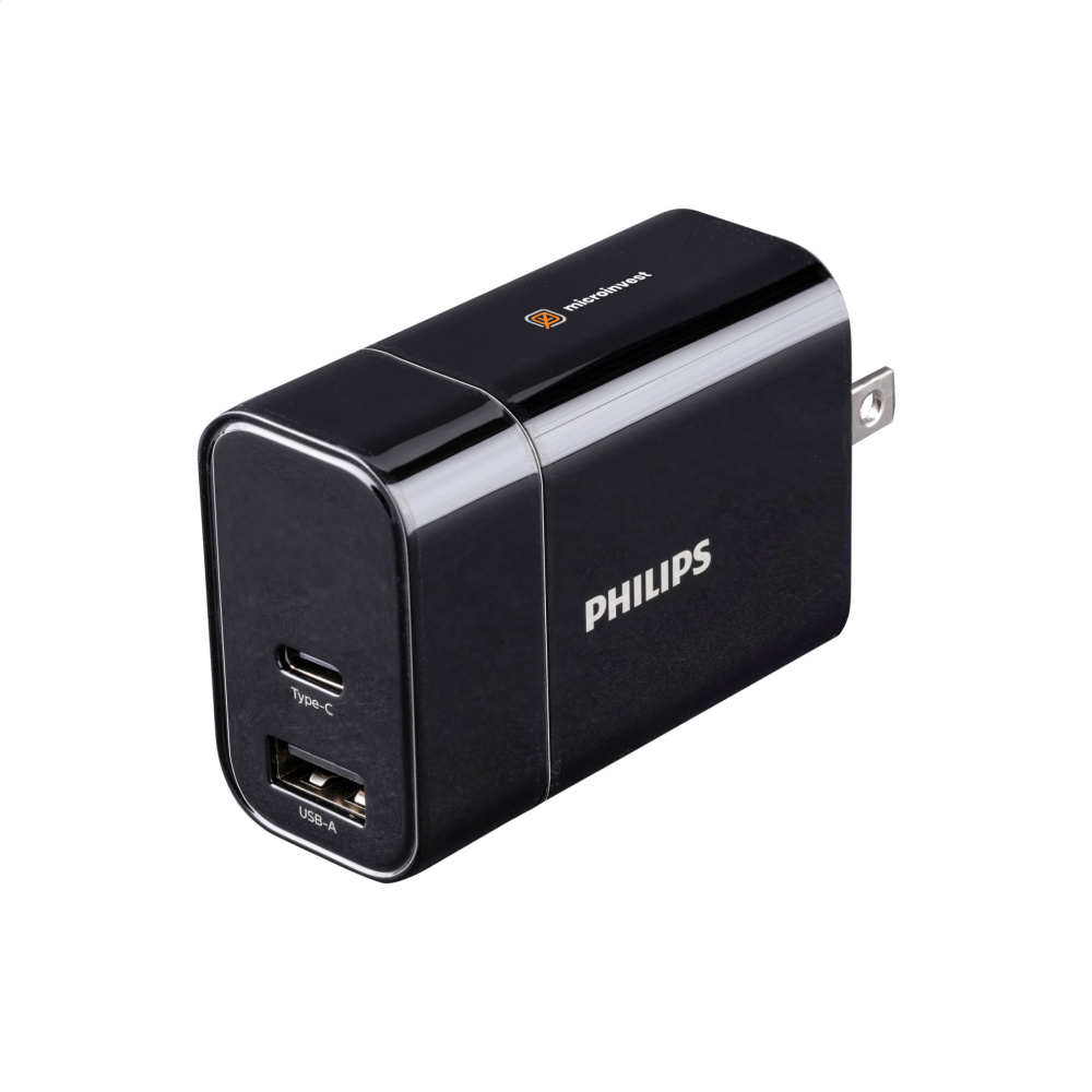 Logotrade promotional merchandise picture of: Philips Travel Charger