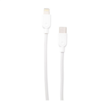 Logo trade promotional product photo of: Charging Cable RCS Recycled ABS-TPE