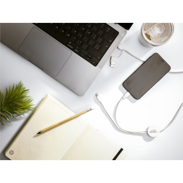 Logotrade corporate gift picture of: Charging Cable RCS Recycled ABS-TPE