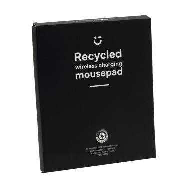 Logotrade business gift image of: RCS Recycled Wireless Charging Mousepad