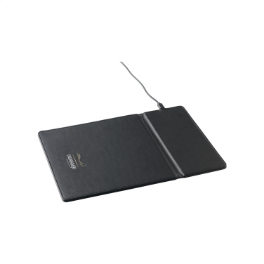 Logo trade promotional giveaways image of: RCS Recycled Wireless Charging Mousepad
