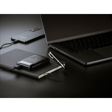 Logotrade promotional products photo of: Compact 5000 RCS Recycled ABS Powerbank