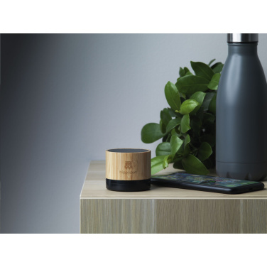 Logo trade business gift photo of: Bambox Bamboo Speaker