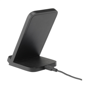 Logo trade promotional merchandise photo of: Baloo Wireless Charger Stand 15W
