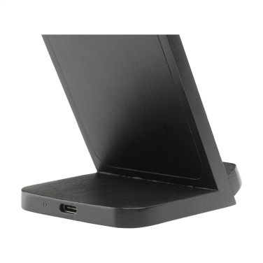 Logo trade corporate gifts picture of: Baloo Wireless Charger Stand 15W