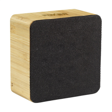 Logo trade advertising products picture of: Sonido 5W Bamboo wireless speaker