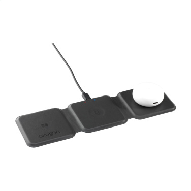 Logotrade promotional product image of: TriCharge RCS  Recycled PU Wireless Charger