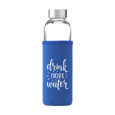 Logo trade promotional merchandise image of: Senga Glass 500 ml drinking bottle