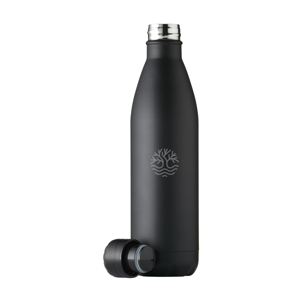Logo trade promotional gift photo of: Topflask RCS Recycled Steel 750 ml drinking bottle