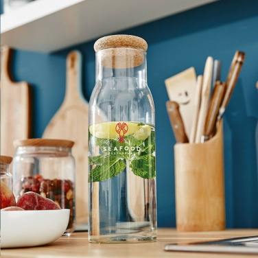 Logotrade promotional giveaways photo of: Algarve Carafe 1 L with a cork cap