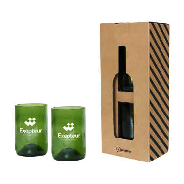Logo trade advertising products image of: Rebottled® Tumbler 2-pack drinking glass