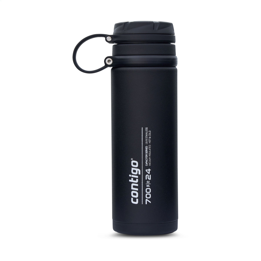 Logo trade promotional products image of: Contigo® Fuse Stainless Steel 700 ml thermo bottle