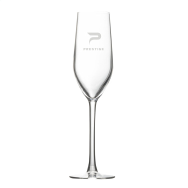 Logo trade promotional giveaway photo of: Marne Champagne glass 160 ml