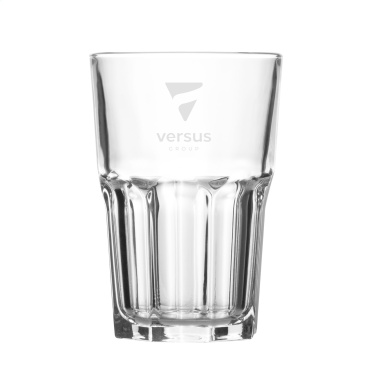 Logo trade promotional merchandise image of: Glory Tumbler Glass 420 ml