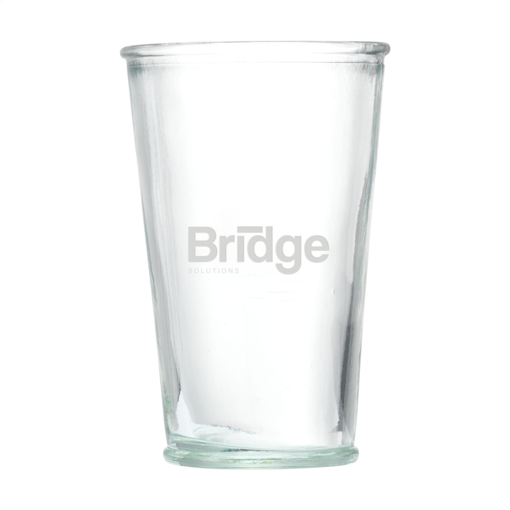 Logo trade corporate gift photo of: Sevilla Recycled Water glass 300 ml