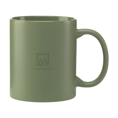 Logo trade promotional merchandise image of: Kitty Mug Matt 350 ml