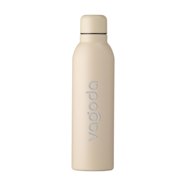 Logo trade corporate gifts picture of: Helios RCS Recycled Steel Bottle 470 ml
