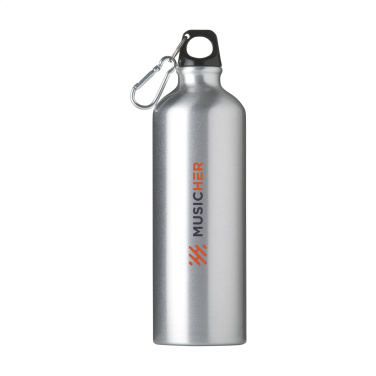 Logotrade business gift image of: AluMaxi GRS Recycled 750 ml water bottle