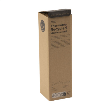 Logotrade promotional product picture of: Thermotop Midi RCS Recycled Steel 500 ml thermo bottle