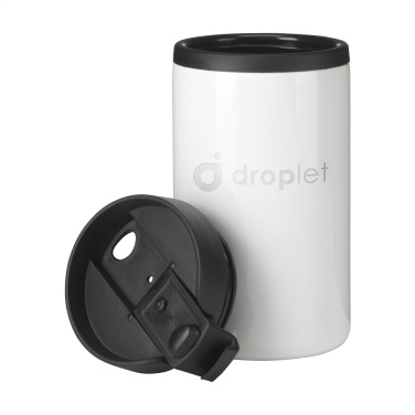 Logo trade promotional merchandise picture of: Thermo Can RCS Recycled Steel 300 ml thermo cup