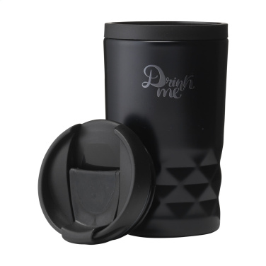 Logo trade promotional merchandise image of: Graphic Mini Mug RCS Recycled Steel 250 ml thermo cup