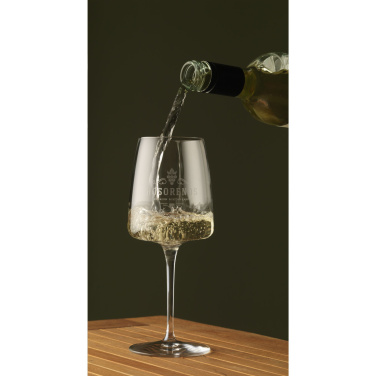 Logo trade promotional merchandise image of: Caselli Wine Glass 370 ml