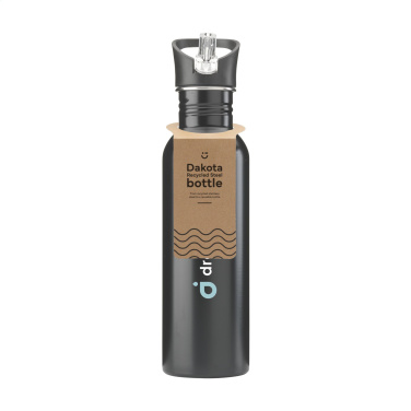 Logo trade promotional item photo of: Dakota RCS Recycled Steel Bottle 750 ml