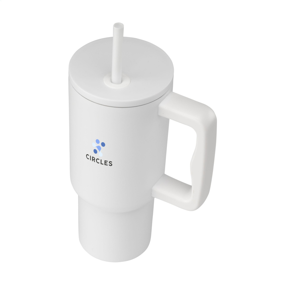 Logo trade business gift photo of: Rhino RCS Recycled Steel Cup 900 ml