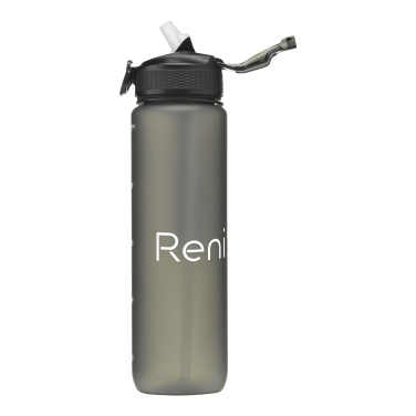 Logo trade promotional gifts image of: AquaSport GRS Recycled Water Bottle 1,000 ml