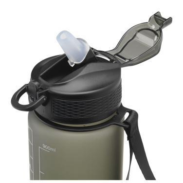 Logotrade business gift image of: AquaSport GRS Recycled Water Bottle 1,000 ml