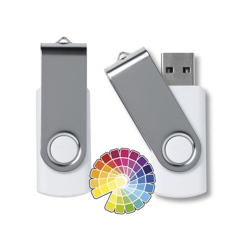 Logotrade business gifts photo of: USB Twist 64 GB