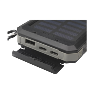 Logo trade promotional item photo of: Trail RCS Solar Charger Compass 8000