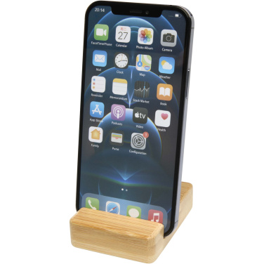 Logotrade promotional giveaway picture of: Ebla bamboo phone stand