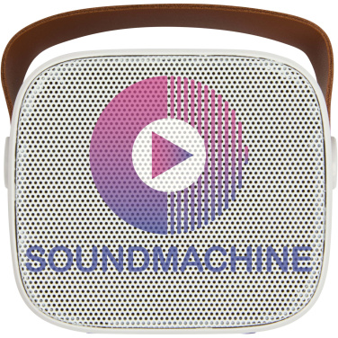Logo trade corporate gifts image of: Diya 3W wireless recycled plastic speaker