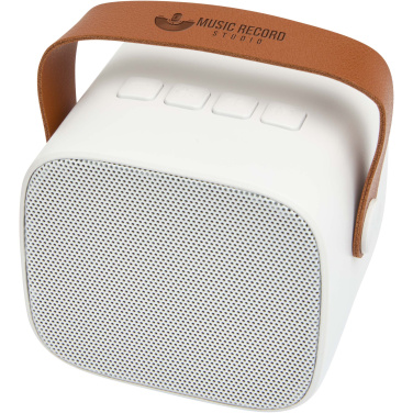 Logo trade promotional giveaway photo of: Diya 3W wireless recycled plastic speaker