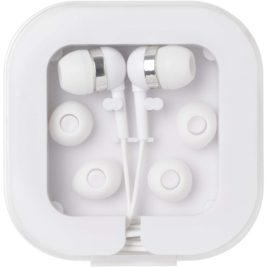 Logo trade corporate gift photo of: Dofida wired Type-C earbuds with recycled plastic storage box