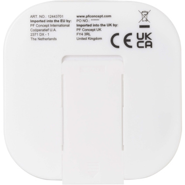 Logo trade promotional merchandise photo of: Dofida wired Type-C earbuds with recycled plastic storage box
