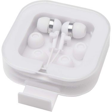 Logo trade promotional products picture of: Dofida wired Type-C earbuds with recycled plastic storage box
