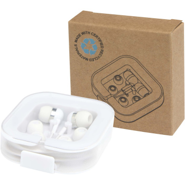 Logotrade promotional merchandise picture of: Baekdu wired Type-C headset with recycled plastic storage box